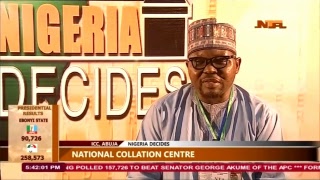 LIVE PRESIDENTIAL RESULTS FROM INEC COLLATION CENTRE ABUJA [upl. by Analle]