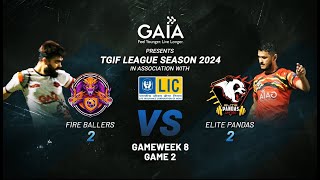 Fire ballers vs Elite Pandas United [upl. by Eniamsaj]