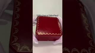 Unboxing a 10000 Cartier Love Bracelet cartier lovebracelet unboxing [upl. by Boylan]