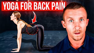 Yoga and Back Pain  Everything You MUST Know to Find Relief [upl. by Parke]