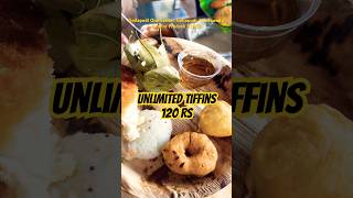 Unlimited Tiffins tiffin unlimited unlimitedfood breakfast shorts foodie [upl. by Yrellih]