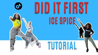 Did it first Ice Spice EASY DANCE TUTORIAL Beginner Friendly [upl. by Ellette776]