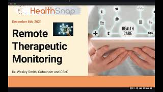 Clinical Applications for Remote Therapeutic Monitoring RTM [upl. by Nosnehpets]