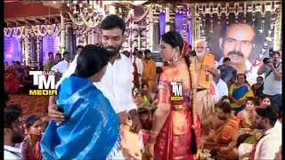 నేను ఉన్నాను అమ్మ Paritala Sunitha And Sriram Emotional At Snehalatha Marriage [upl. by Ajup]