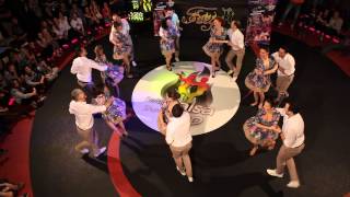 InDance  Cubanos  Kaunas  Rueda De Casino  Baltic Salsa Show Cup 2014 [upl. by Nosyt]