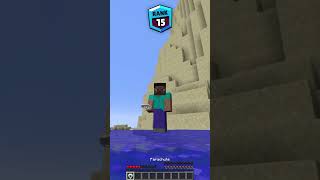 How to Avoid Making Mistakes at different Ranks minecraft shorts meme [upl. by Mannes113]