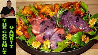 Duck Breast in Blueberries Sauce  French Bistro Recipe [upl. by Martinez211]