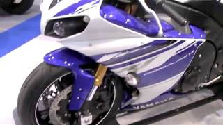 YAMAHA YZFR1 2014新グラフィック ヤマハ バイク 大阪モーターサイクルショー2014 [upl. by Constancia644]