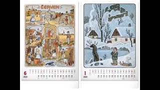 Josef Lada Wall Calendars 2022 [upl. by Opal]