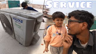 Voltas AC Service in Hatiya Chowk Supaul  EHSAN [upl. by Opportuna]