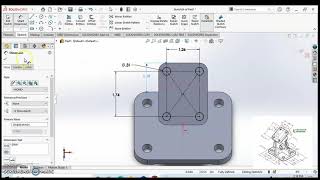 ELECTIVE 1DRAWING 2 TRAZOIDE INDUSTRIES  SOLIDWORKS 2021 [upl. by Ainslie931]