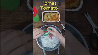 Makan siangku Lasagna shorts fyp foodie mukbang yummy delicious lasagna sambal tomat [upl. by Ilyse199]