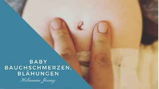 Baby Bauchschmerzen Blähungen Dreimonatskolik Hebammentipps Hebamme JennyBauchwehBauchmassage [upl. by Annanhoj976]