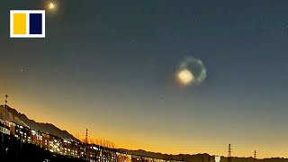 ’UFO’ spotted by Beijing residents [upl. by Demp11]