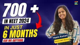 How to score 700 in NEET 2024 in Just 6 Months  Ask Me Anything Session with NEET Topper [upl. by Gothard481]