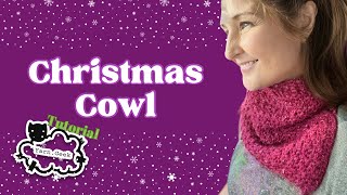 Crochet Cowl Neck Warmer Tutorial  Quick amp Easy Christmas Gift 🎁 [upl. by Coulson]