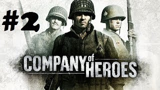 quotCompany of Heroes Kompania Braciquot 2 Vierville [upl. by Onej954]