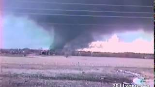 Hesston Kansas F5 Tornado 3131990 [upl. by Imled871]