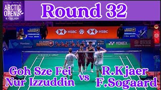 Clash Royale Arctic Open 2024 Round 32  Goh Sze FeiNur Izzuddin vs RKjaerFSogaard [upl. by Adilen721]