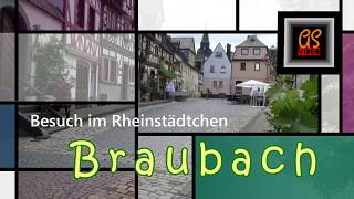 Braubach am Rhein [upl. by Airamzul]