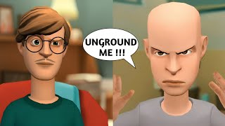 classic caillou tries to get Ungrounded grounded [upl. by Irving754]