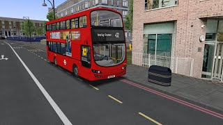 OMSI 2 London  Masterbus Gen 3 London  Route 432 Anerley Station to Brixton  First Drive [upl. by Abekam]