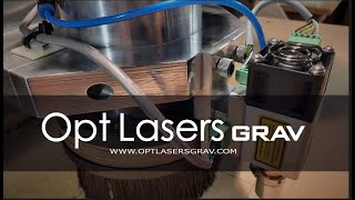 Opt Laser Installation  ShopSabre CNC with WinCNC Control [upl. by Euqimod]