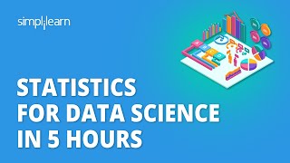 🔥 Statistics For Data Science In 5 Hours  Data Science Course For Beginners 2023  Simplilearn [upl. by Annoyt]