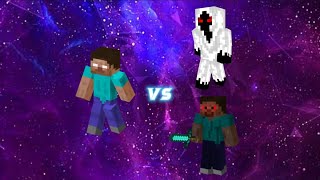 Herobrine vs entity 303 vs scary steve 🧨💥🔥 minecraft herobrine viral [upl. by Tolley]