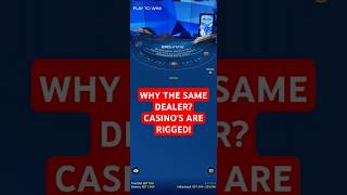 quotDealer Disappears and Reappears Unbelievable Blackjack Moment  blackjack blackjackdealer [upl. by Tor]