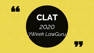 LATEST NEWS  CLAT 2020  PREPARATION STRATEGY  TIPS amp TRICKS 🔥🔥🔥🔥 [upl. by Raynor]