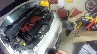 how to change your own oil Fiat 500 Abarth [upl. by Nivle]