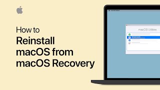 How to reinstall macOS from macOS Recovery — Apple Support [upl. by Swan]