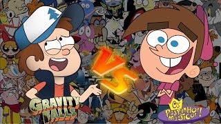 DIPPER PINES VS TIMMY TARNER  BATALHA DE RAP ft Maniacamente [upl. by Haggai]