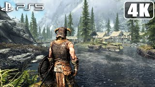 Skyrim PS5 Gameplay 4K 60FPS [upl. by Jahdiel]