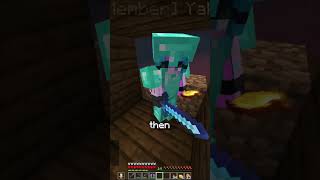 Defeating a TP Trapper In Minecraft [upl. by Bartholomew]