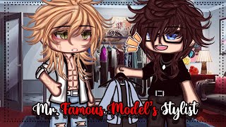 Mr Famous Model’s Personal Stylist BL  Gay Love  Gacha Life  GLMM  Gacha Life Mini Movie [upl. by Enilatan]