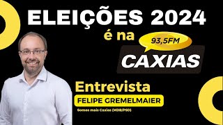 ELEIÃ‡Ã•ES 2024 ENTREVISTAS COM OS CANDIDATOS Ã€ PREFEITURA DE CAXIAS DO SUL  AO VIVO  12092024 [upl. by Garwin]