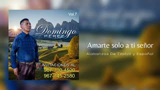 Domingo perez  Amarte solo a ti señor [upl. by Nytsud]