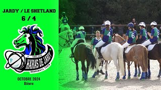 Horse ball Ile de France Minimes Le Shetland vs Haras de Jardy 2024 10 13 [upl. by Eillam701]