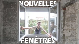 CHANGEMENT DE FENÊTRES  et la lumière fut  Vlog rénovation maison 50m² 7 [upl. by Tayib58]