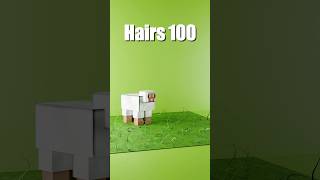 3D Hair Simulations In Minecraft 🐑 [upl. by Bruce250]