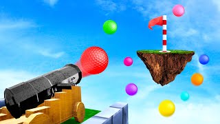 Most Difficult HOLE IN ONE TRICKSHOT  Golf It [upl. by Taddeusz]