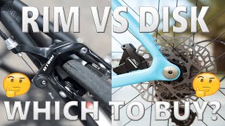 RIM BRAKES VS DISC BRAKES WHICH ONE SHOULD YOU BUY [upl. by Behm208]