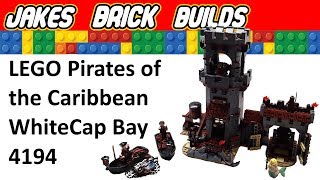 Lego The Pirates of the Caribbean Speed Build  4194 Whitecap Bay [upl. by Icul205]