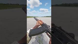 AK74 Attached Suppressor Effects  Arma Reforger [upl. by Aitnyc]