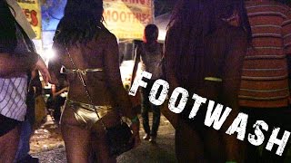 Watch the Wild Scene at Footwash [upl. by Imer76]