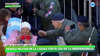 Ex combatientes de Malvinas encabezan el desfile militar │HNT con Nacho Goano│ 090724 [upl. by Placia]