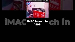 first iMac Launch in 1998 [upl. by Hpeseoj510]