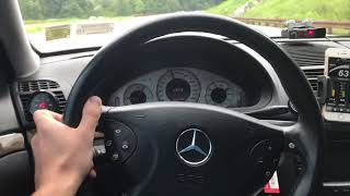 Stage 3 E55 AMG Acceleration [upl. by Animor106]